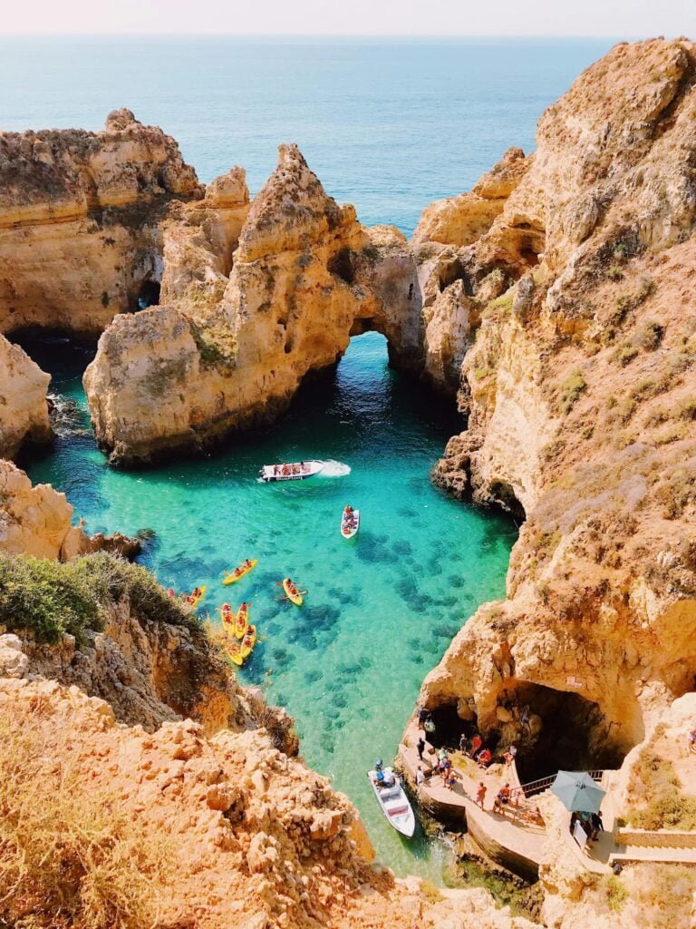 Kayaking in the tropical seas of Barbados