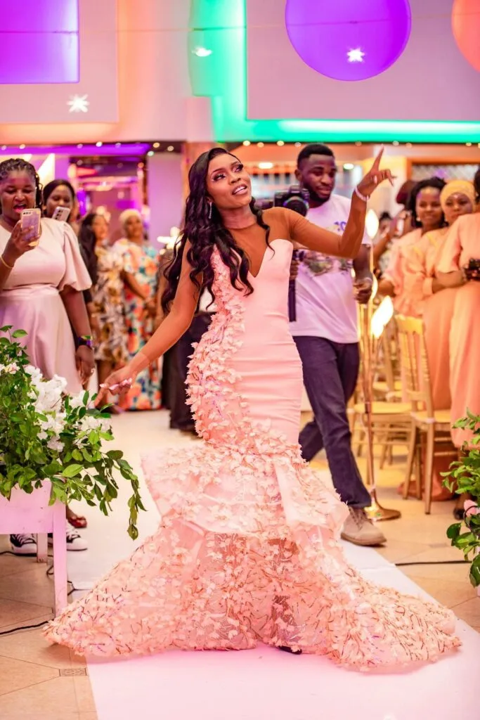 african bride pink bride dress resized